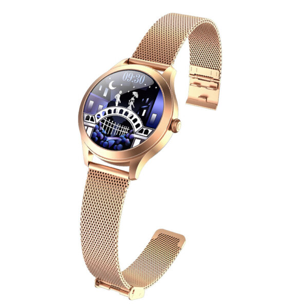 Zegarek damski KW10 PRO różowe złoto Rubicon