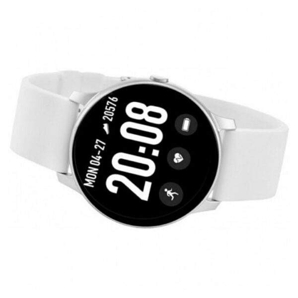 RUBICON-KW19-SILVER-DLA-KOBIETY-SMARTWATCH-WHITE