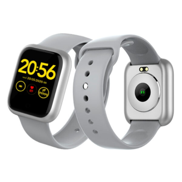 SMARTWATCH-Omthing-E-Joy-5ATM-EKRAN-IPS-PULSOMETR-SREBRNY