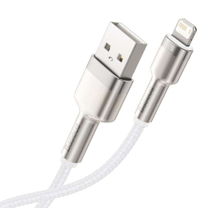 Kabel USB - Lightning IPHONE BASEUS 2m 2,4A PD