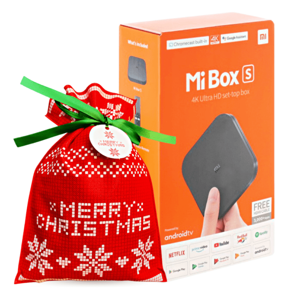 Odtwarzacz-XIAOMI-MI-BOX-S-SMART-zestaw-ŚWIĄTECZNY