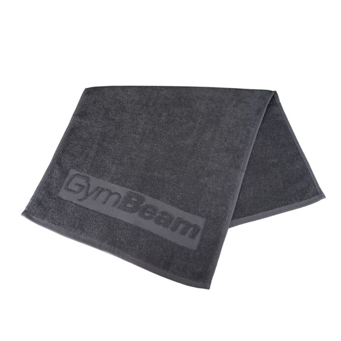 Ręcznik fitness szary 50x90cm - GymBeam