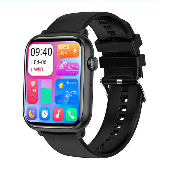Smartwatch Smart Watch COLMI C80 AMOLED Czarny