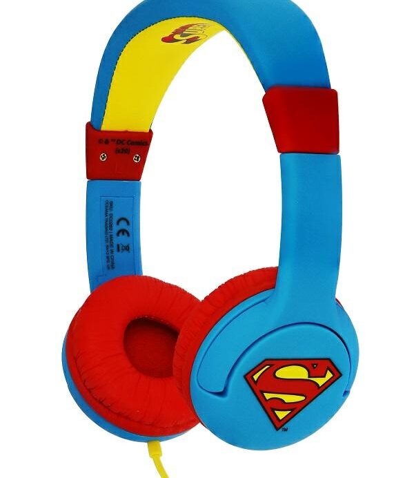 SŁUCHAWKI NAUSZNE Superman Junior dziecięce